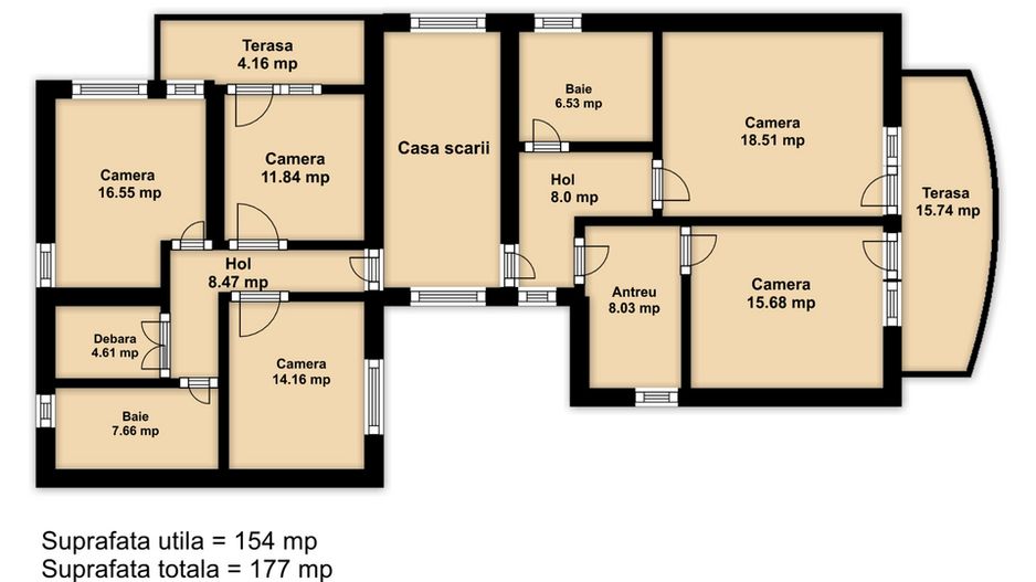 0 % comision, Casa individuala spatioasa cu teren de 539 mp, Gruia - Poză 21