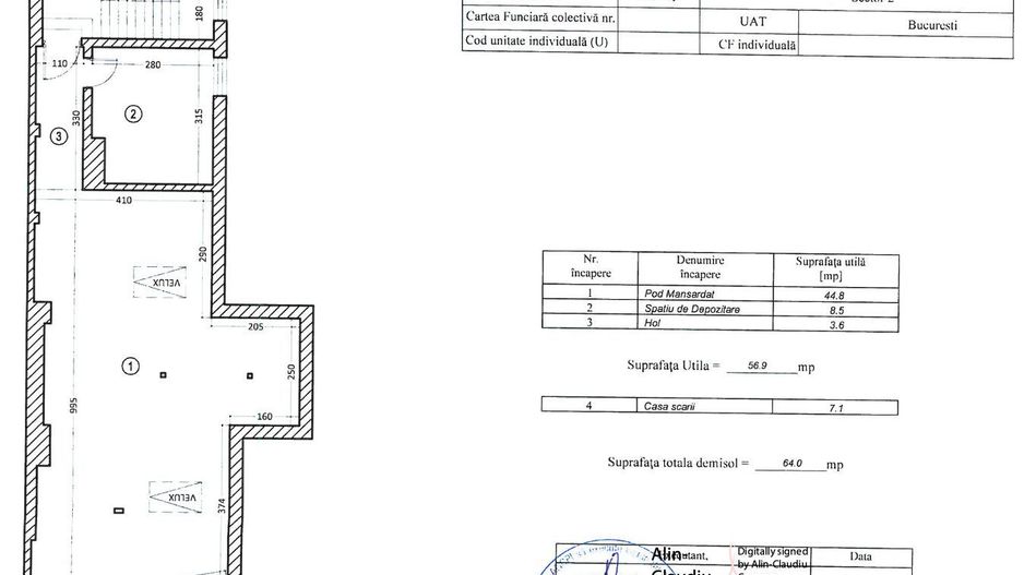 CASA 355MP UTILI | DACIA | OPORTUNITATE - Schiță 17