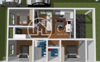 Casa de vânzare cu 4 camere in Santandrei, Bihor - Poză 1