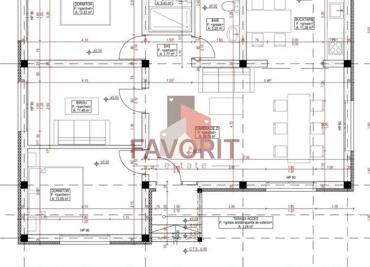 Casa Individuala | Mosnita Noua | 4 camere | Teren 635 mp | Disponibila Imediat - Schiță 7