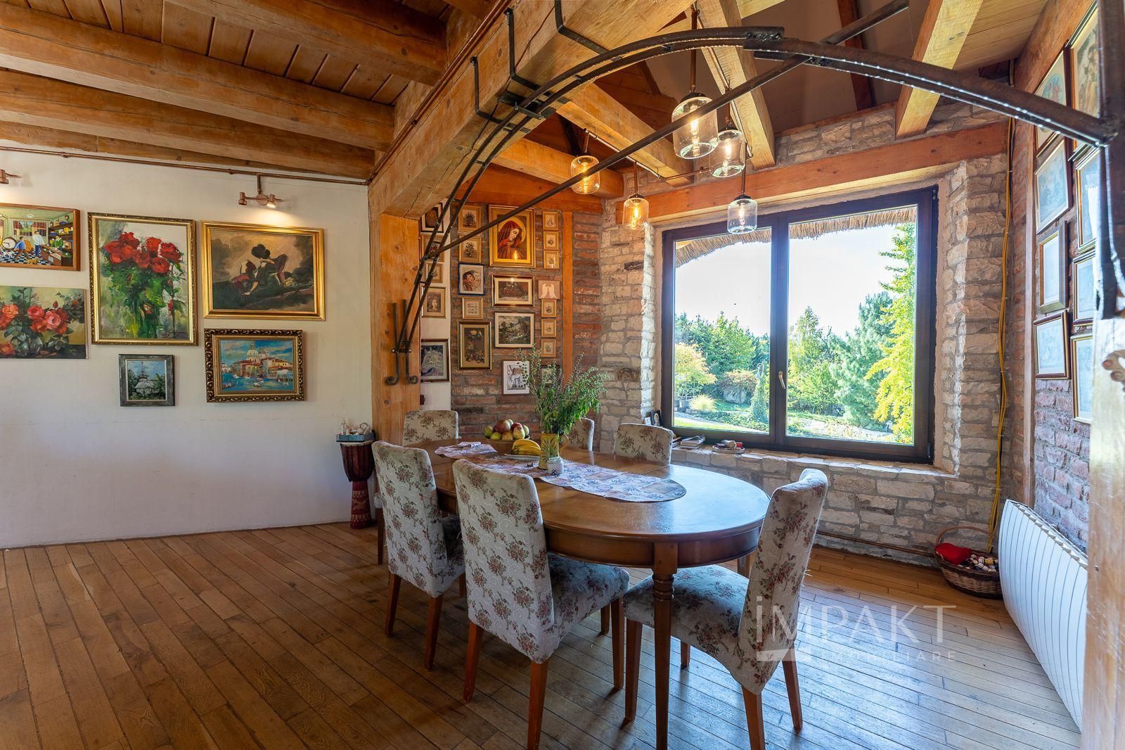 De vanzare casa unica pe teren de 3400mp, cu iaz si gradina - Borhanci - Poză 32