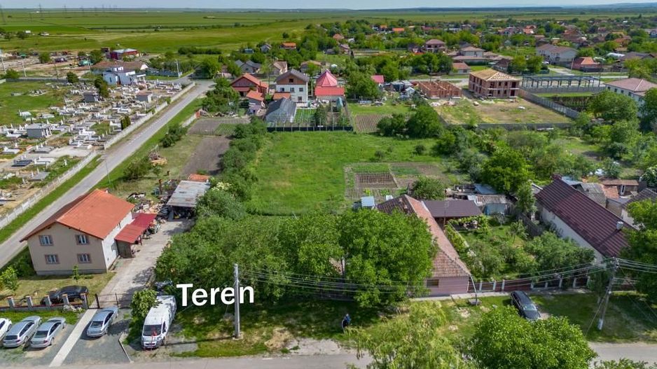 Teren 1.448 mp | Cerneteaz | Strada asfaltata | Utilitati | Comision 0% - Poză 3