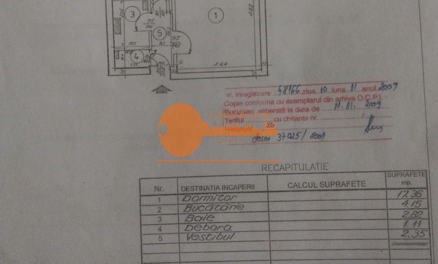 Garsoniera Victoriei-Titulescu ( vedere spate ) - Poză 9