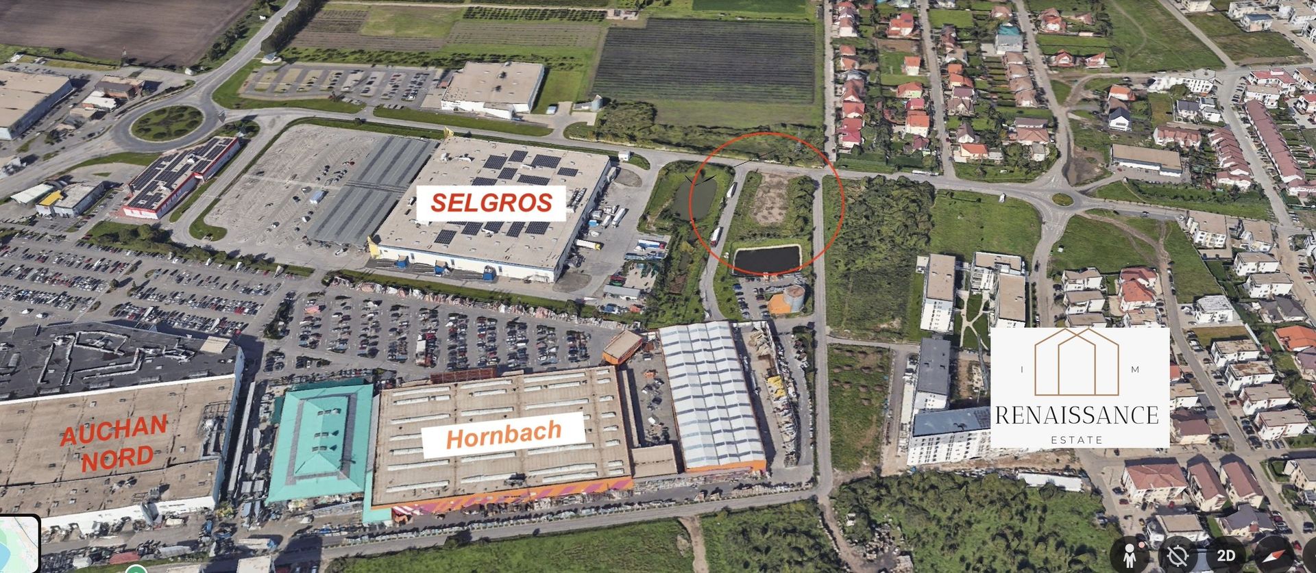 Teren Calea Aradului 3053mp 3 Fronturi - Zona Comerciala Premium - Poză 1