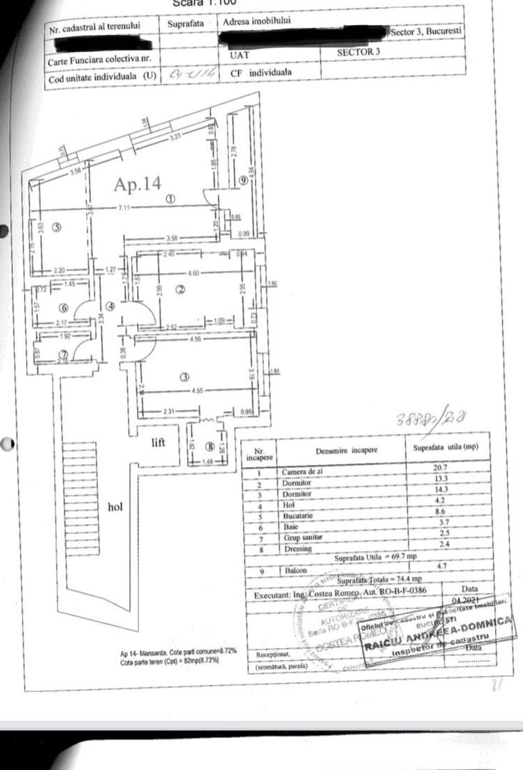 Apartament 3 camere Mihai Bravu - Vitan - Poză 11