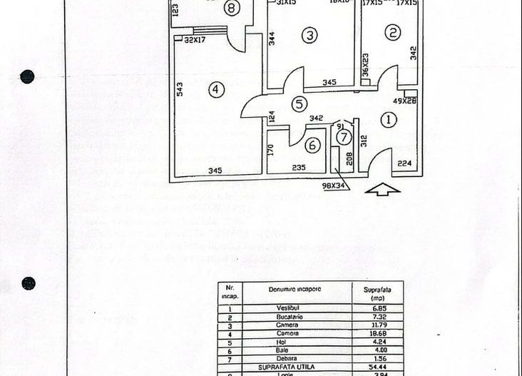 APARTAMENT 2 CAMERE TITULESCU | PRIMARIA SECTOR 1 - Poză 1