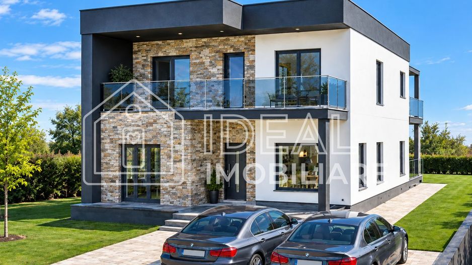 Casă individuală P+E de vânzare – arhitectură modernă – teren generos - Poză 1