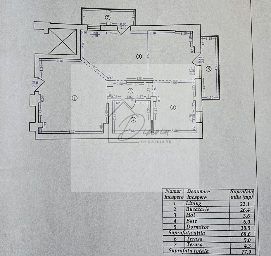 COM 0% I Apartament lux 3 camere Otopeni I Zona centrala parcare boxa - Poză 11