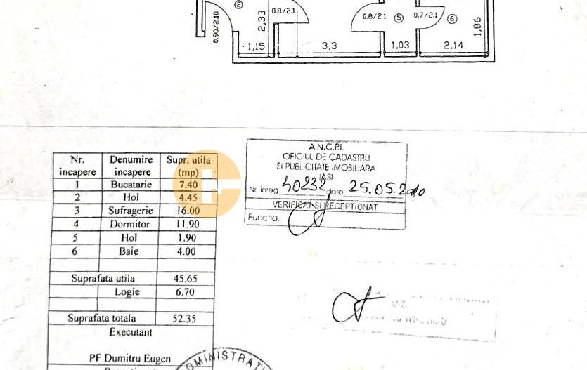 2 Camere SemiDecomandat - Etaj 2 - Podu Ros - Poză 1
