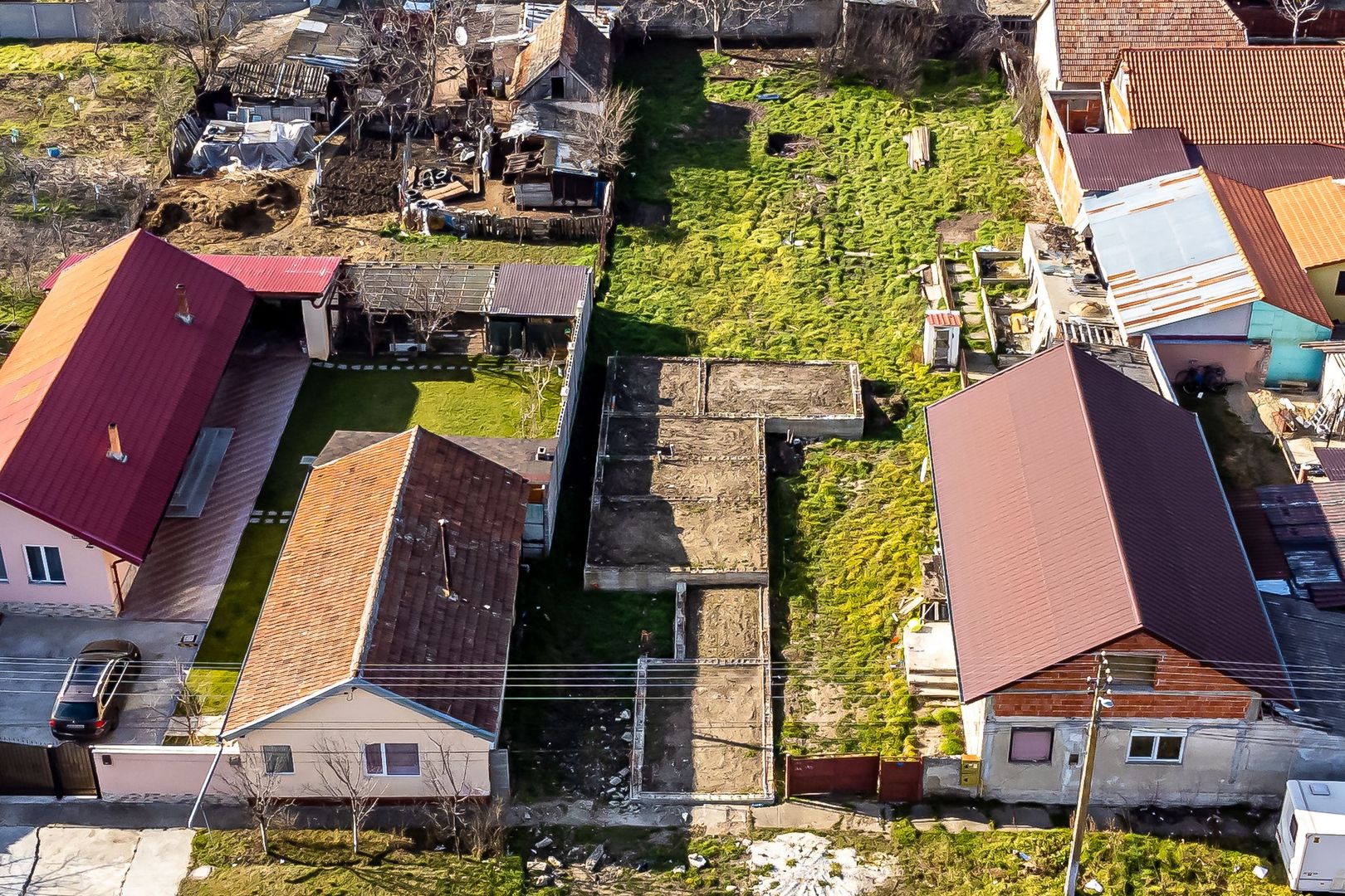 Teren intravilan cu proiect și fundație casă - Poză 6