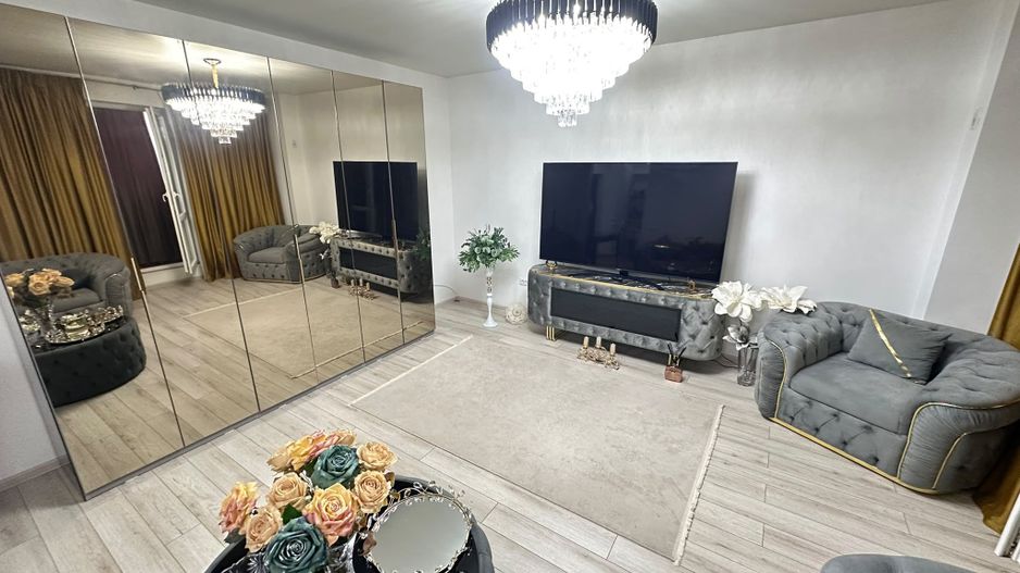 Apartament 3 Camere LUX Design Exclusivist Mobilat Utilat Premium Bloc 2020 A270 - Poză 3