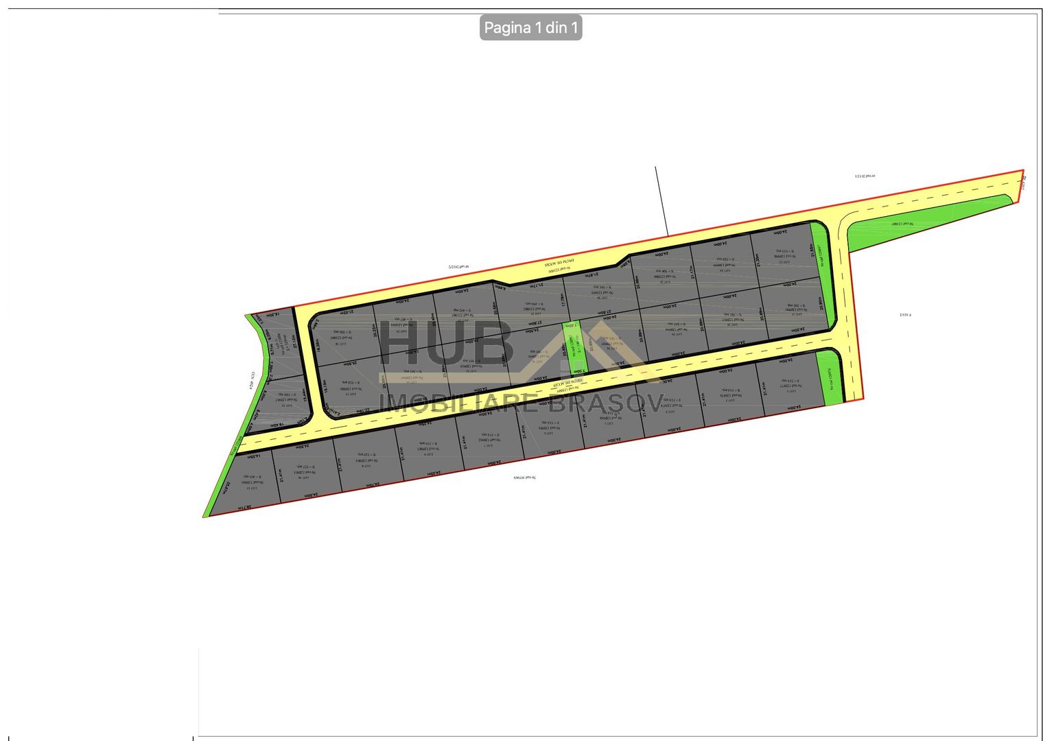 Loturi de Teren | Sanpetru | Drumu Cu Plopi | PUZ | 500mp - Poză 3