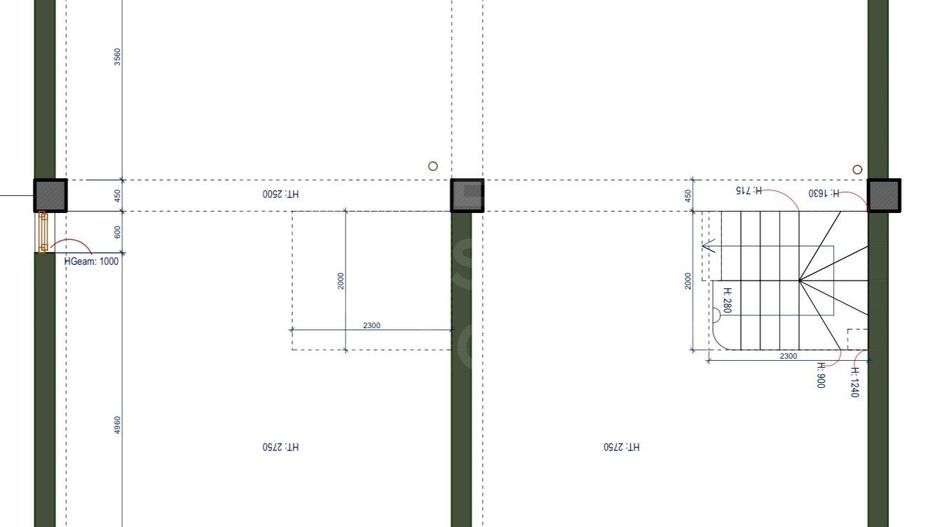 Vânzare , townhouse-uri, 380 mp,  str. Bariera Sculeni, Buiucani - Schiță 15