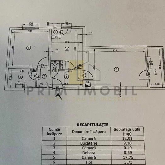 Apartament 2 Camere Decomandat– Tatarasi, zona Oancea/Lidl, Sf. Maria - Poză 10