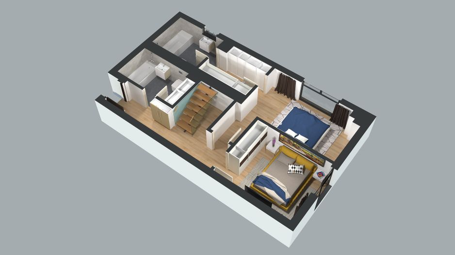 Penthouse 3 camere - Fabrik - Comision 0% - Poză 20