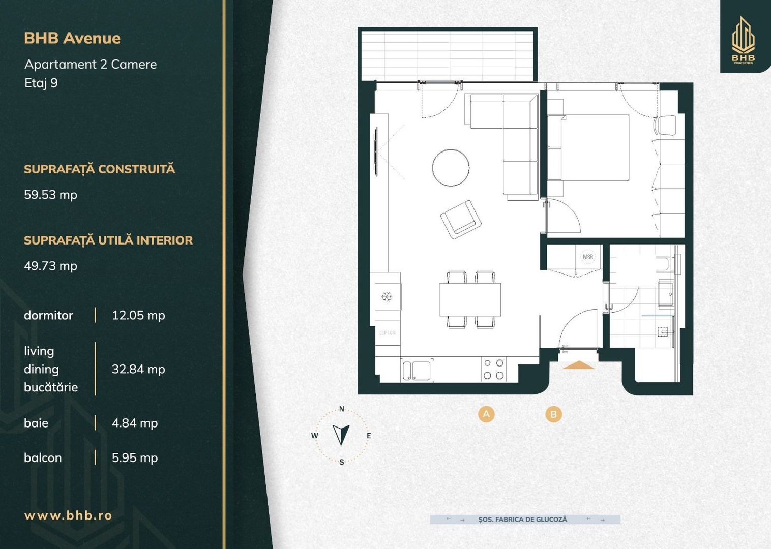 Apartament de vanzare 2 camere - Vedere Lac Pipera - Poză 13