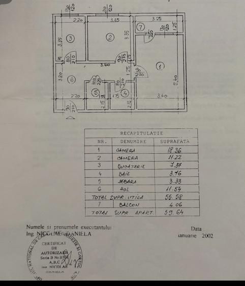 APARTAMENT SUPERB | BLOC 1981 | BOILER | TEI/ UTCB - Schiță 16