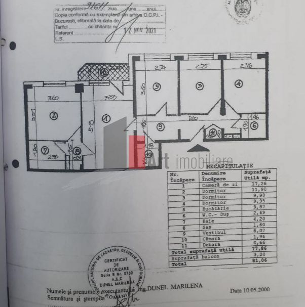 APARTAMENT 4 CAMERE STEFAN CEL MARE - Poză 1