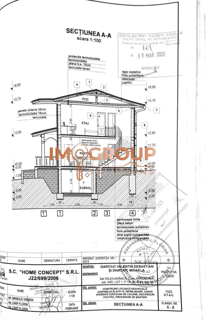 VALEA ADANCA - TEREN INTRAVILAN CU PROIECT APROBAT - Poză 3