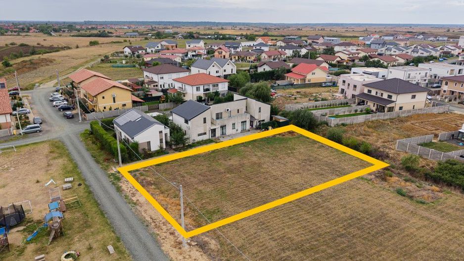 Teren 1000 mp Urseni – zonă locuită, ideal pentru casă sau duplex - Poză 1