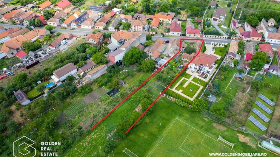 Teren intravilan cu casa demolabila, aproximativ 2000 mp, zona Aradul Nou - Poză 3