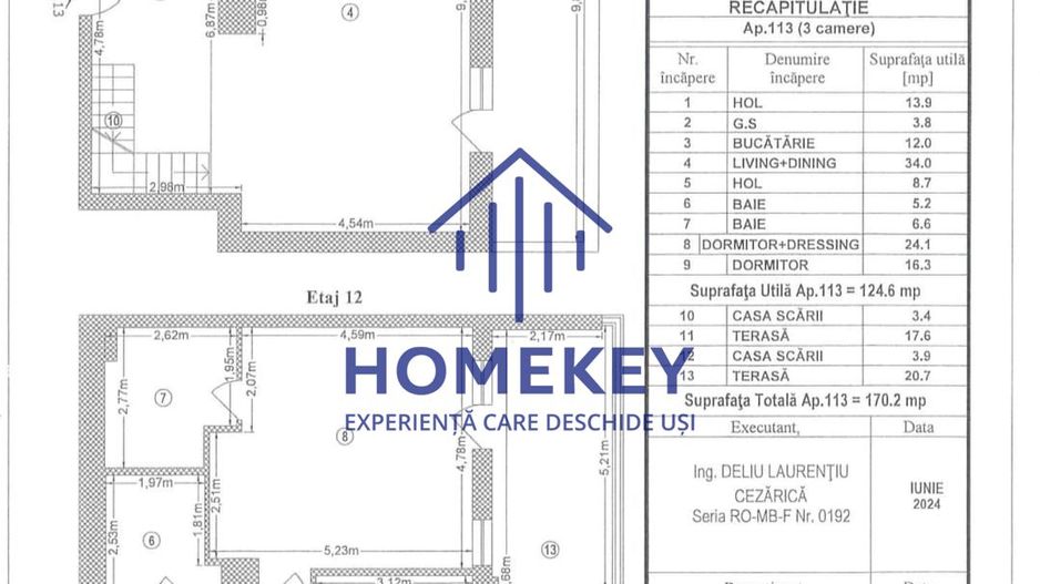 Duplex 3 camere de vanzare, zona Calea Dudești 186/Select Residence - Poză 8