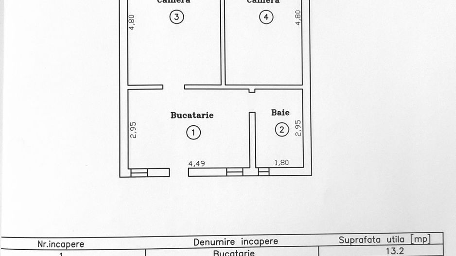 Apartament 2 camere, et 1,Piața Balcescu-Observator- Comision 0% - Poză 20