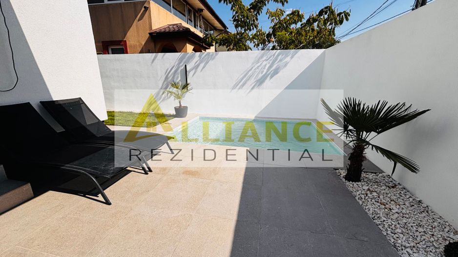 Casa  individuala cu piscina incalzita  5 camere 120 mp utili 280 - Poză 3