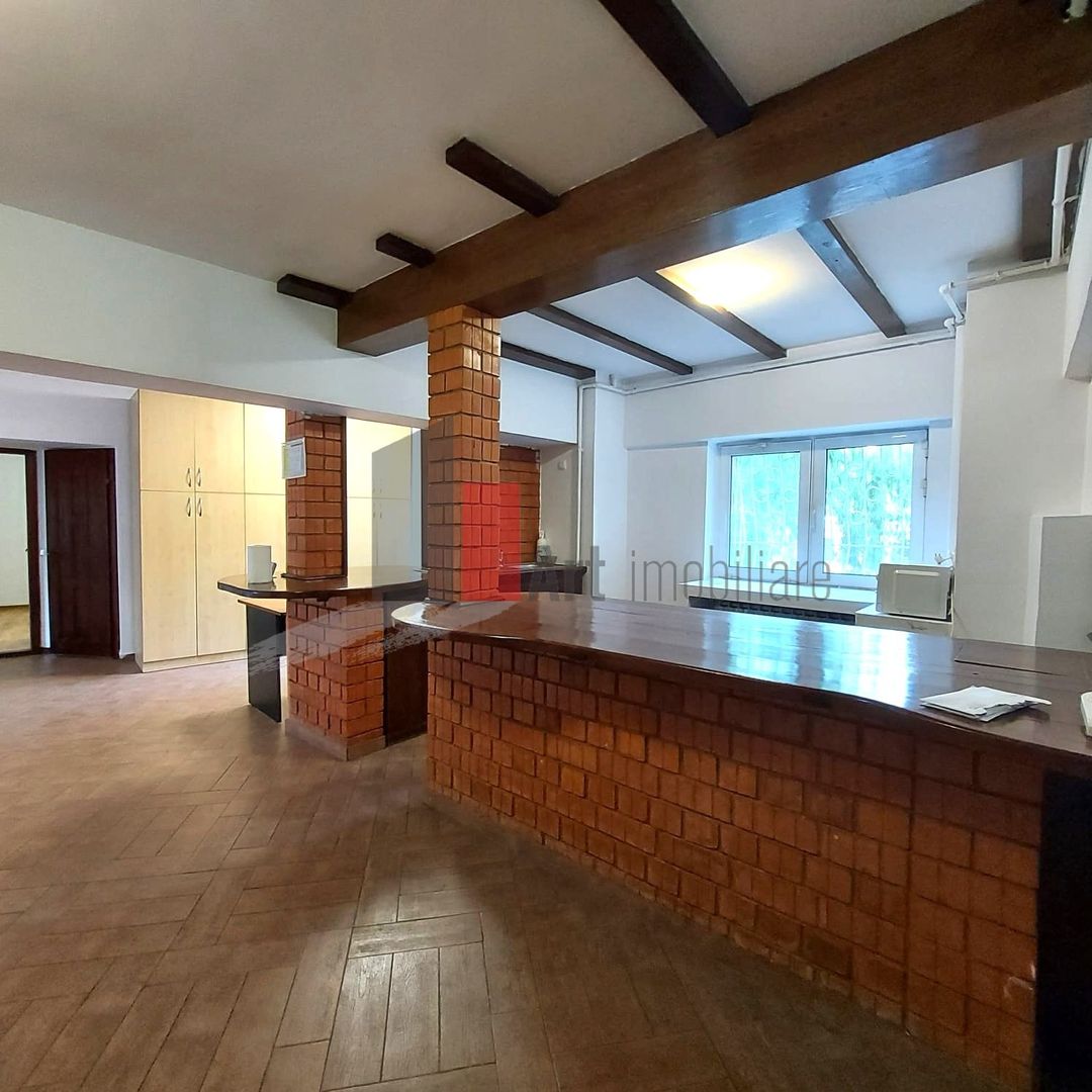 Spațiu birouri ultracentral 100 mp, balcon, mobilat parțial, Nerva Traian - Poză 1