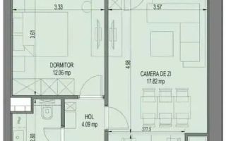 VANZARE 2 CAMERE | NUSCO | 52MP | FAZA 2 | VEDERE PARC | LOC PARCARE - Poză 2