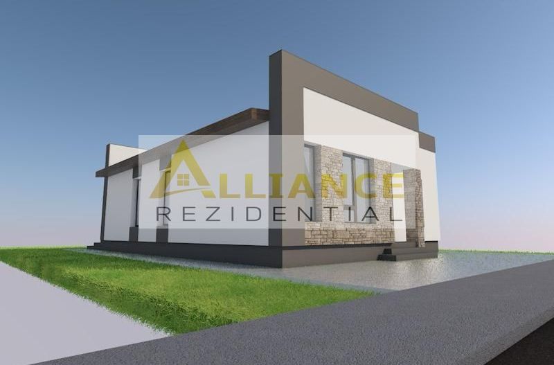 Casa individuala parter || 4 camere 2 bai || teren 469mp - Poză 2