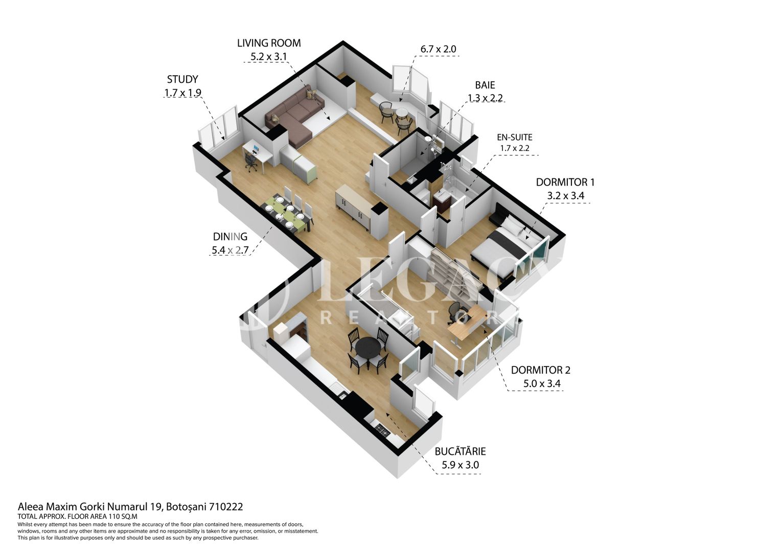 Apartament 4 camere ultracentral, ideal pentru familie, str. Cuza Vodă - Poză 2