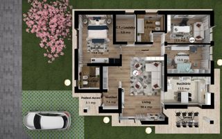 Vila la marginea padurii | Corbeanca | Mobilat Mobexpert - Poză 14