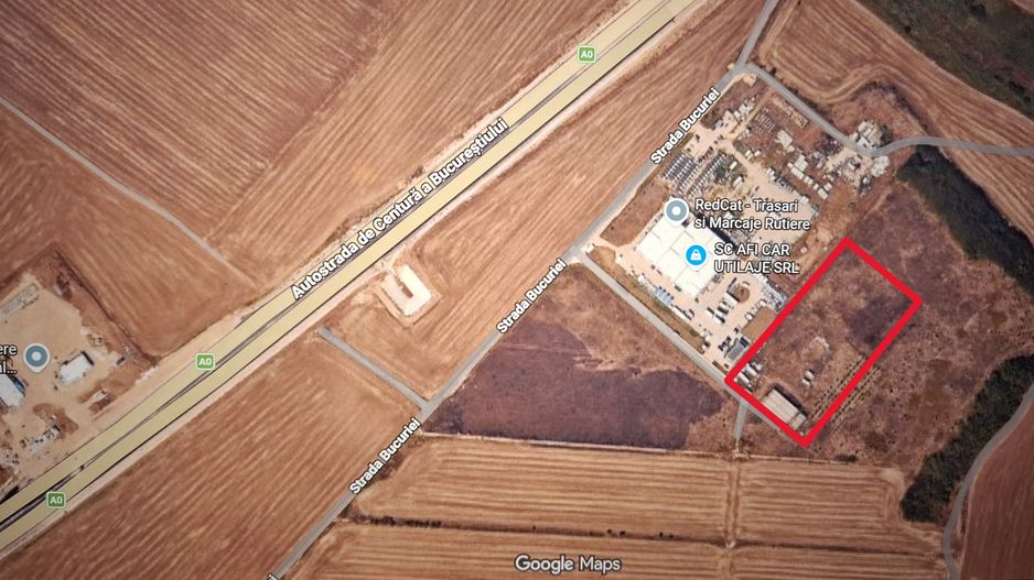 Teren intravilan 15.107mp | Include hală P+1| Utilitati | Glina - Poză 1