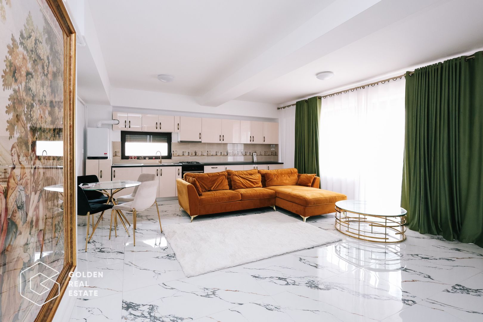 Apartament 3 camere, complet mobilat, garaj inclus – Pipera, 93 mp - Poză 1