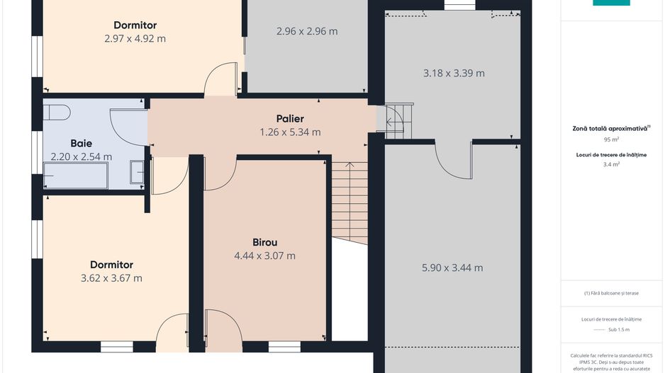 Casă modernă cu 6 camere în Vladimirescu - Poză 19