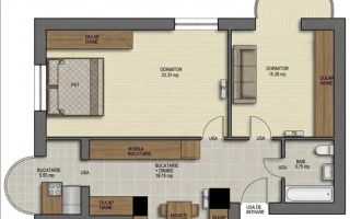 2 camere decomandate, Modern, Parcare, Marasti, zona OMV - Poză 8