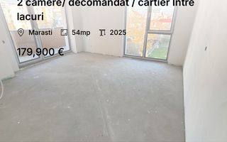 2 camere/ decomandat / cartier Intre lacuri - Poză 1