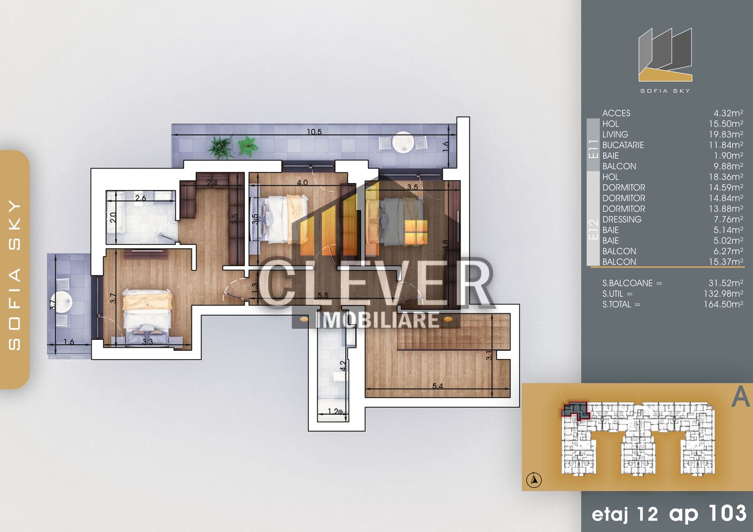 7 Min Metrou Teclu Apartament 4 camere Decomandat Comision 0 - Poză 3