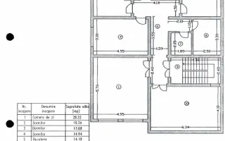 Casa de vanzare 483mp suprafata totala si teren 494mp, Sector 1 - Schiță 39