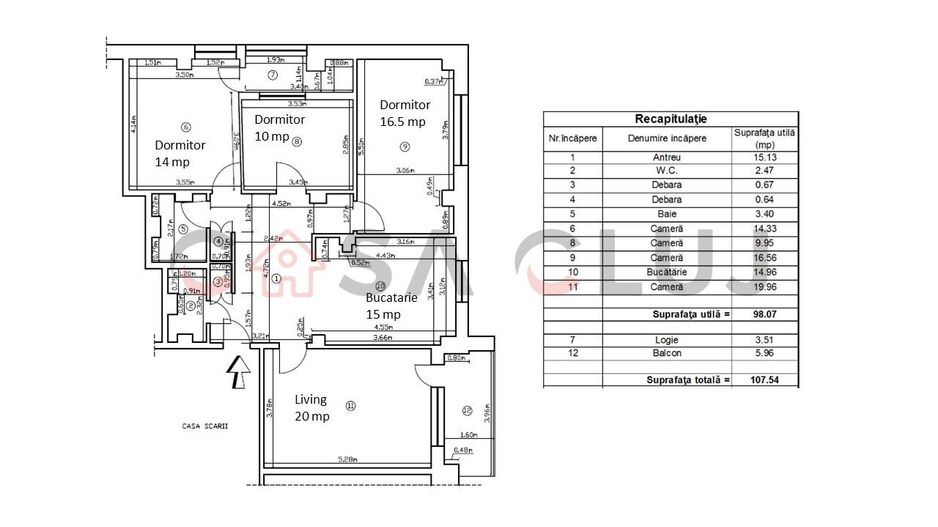 Apartament 4 camere - Grădini Mănăștur - finisaje premium - Poză 15