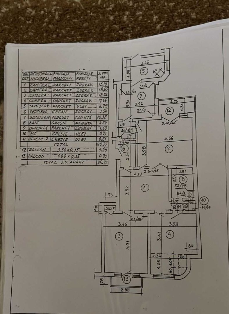 Apartament 4 camere 100mp Armenească 10,in apropiere de Universitate ! - Poză 2