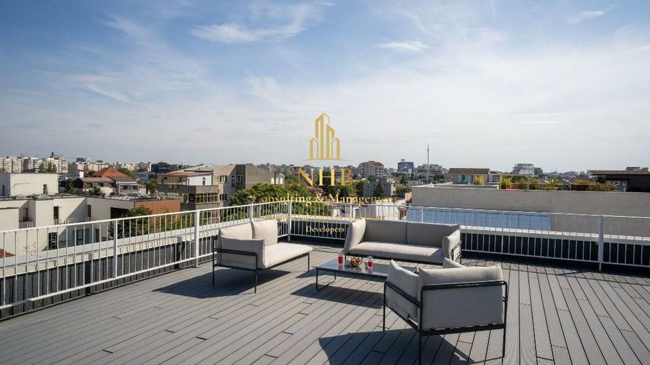 Penthouse de  inchiriat -3 camere + terasa 174 mp-Dacia -Eminescu - Poză 12