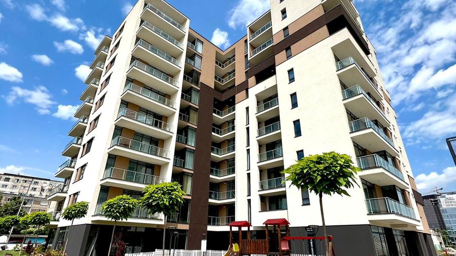 Apartament 60 mp, in ansamblul Nord One Residence. - Poză 11