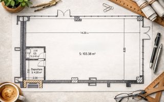 Spațiu comercial 192 mp | Str. Eroilor | Vitrină integrală | 9 parcări - Poză 3