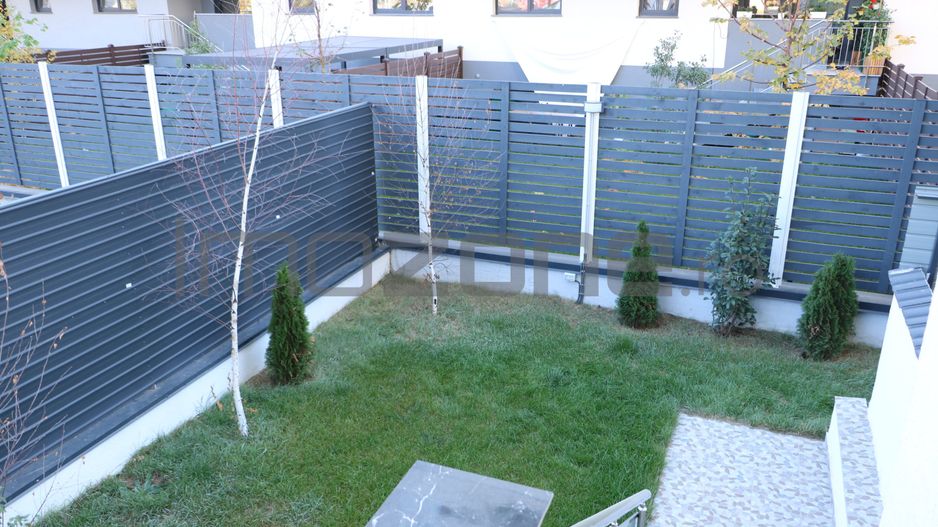 3 CAMERE LA PARTER CU CURTE PROPRIE DE 57MP,  2 BAI, POZITIE PE SUD, COMISION 0% - Poză 32