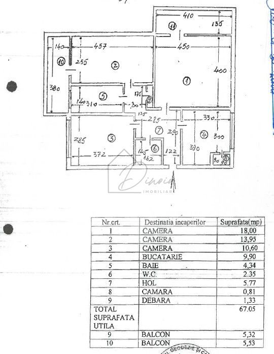Apartament 3 camere Aviatiei I Metrou Aurel Vlaicu I centrala proprie - Poză 2
