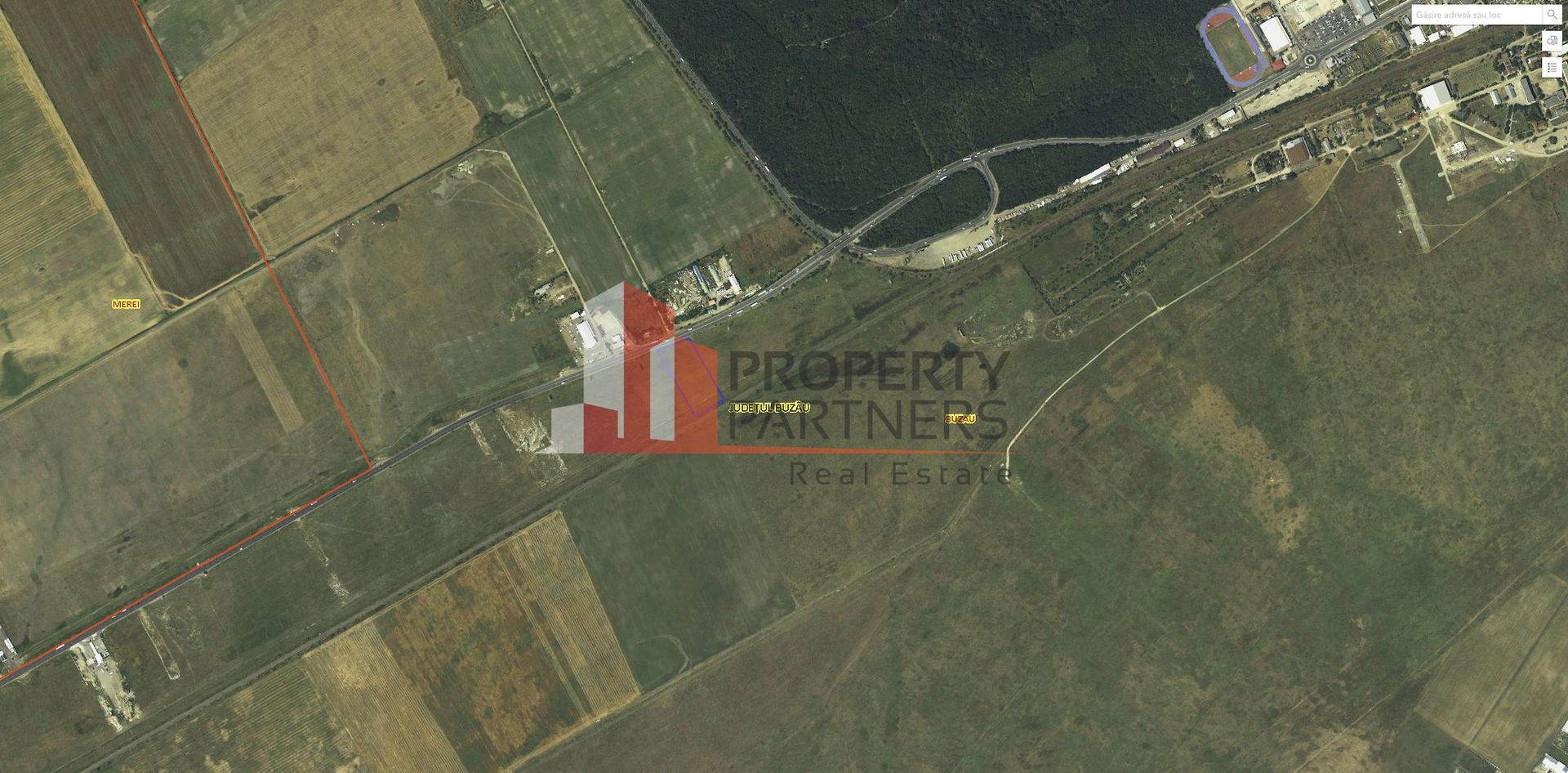 Teren Intravilan 10.889 mp – Deschidere 70 ml la E85, Buzău – Locație Strategic - Poză 3