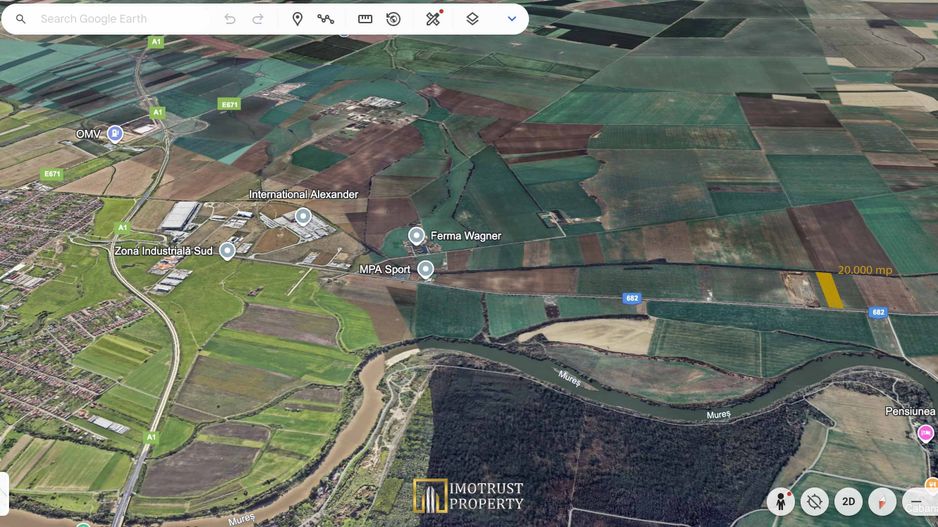 Teren industrial 20.000 mp cu acces rapid la Autostrada A1 – Arad - Poză 1