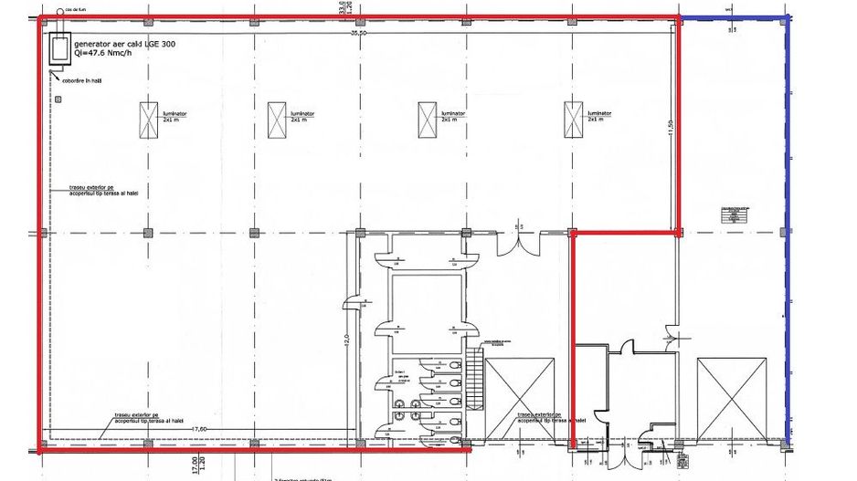 Hala Comerciala, depozitar de închiriat confectii zona accesbili oras - Poză 12